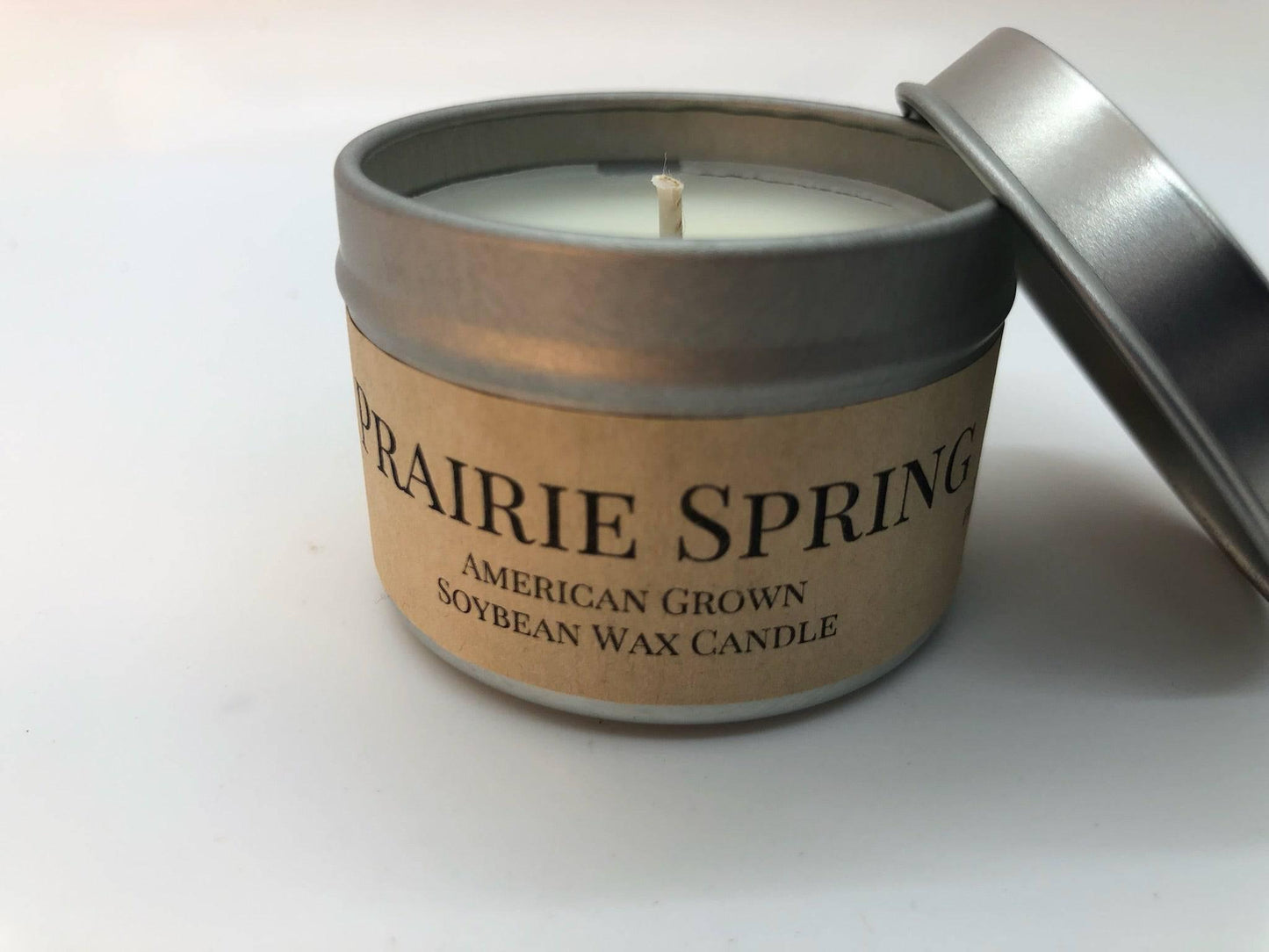 Prairie Spring Soy Wax Candle | 2 oz Travel Tin-2