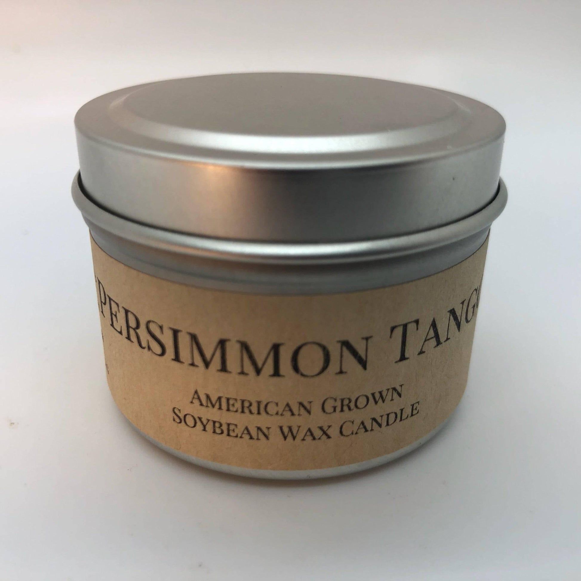 Persimmon Tango Soy Wax Candle | 2 oz Travel Tin-1