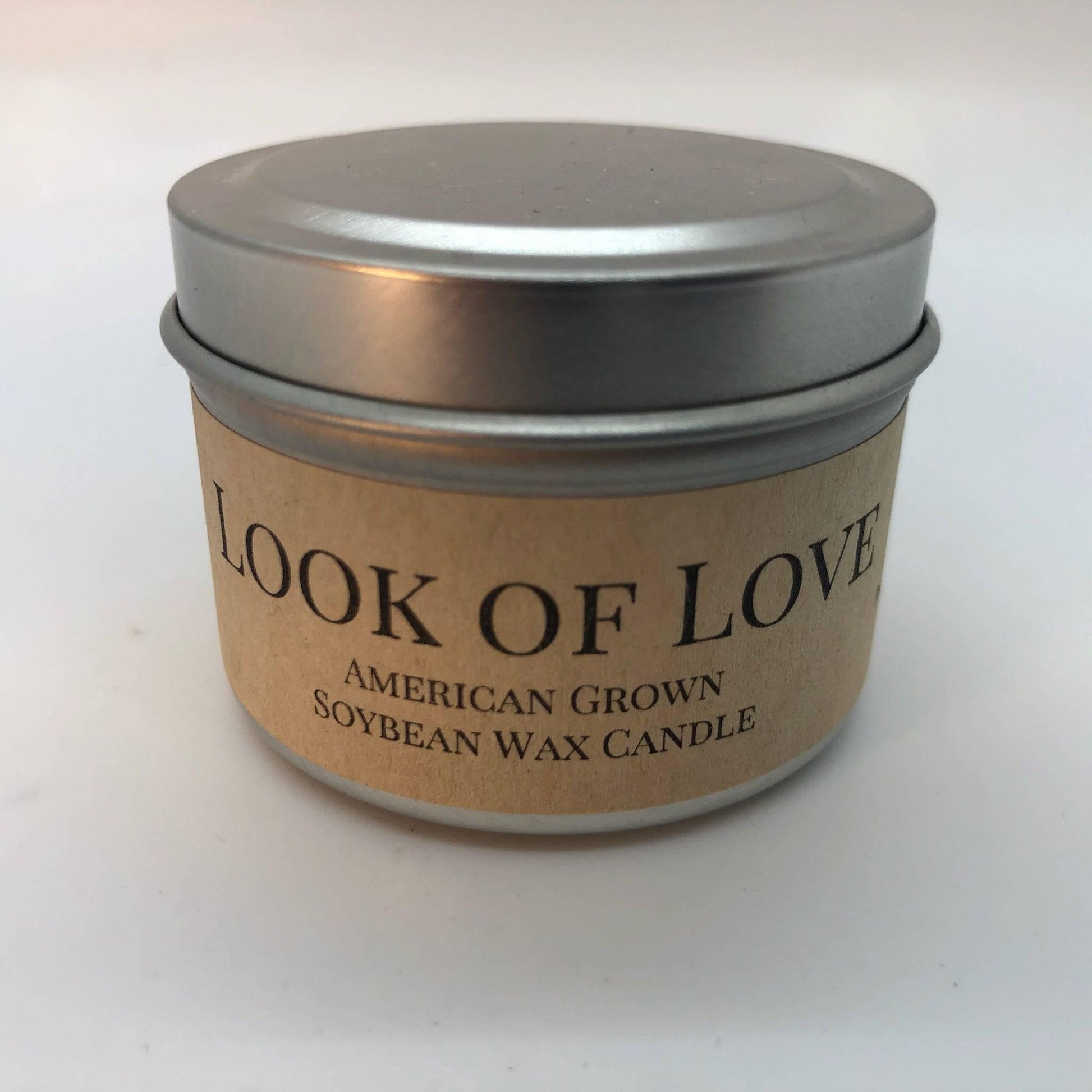 Look of Love Soy Wax Candle | 2 oz Travel Tin-0