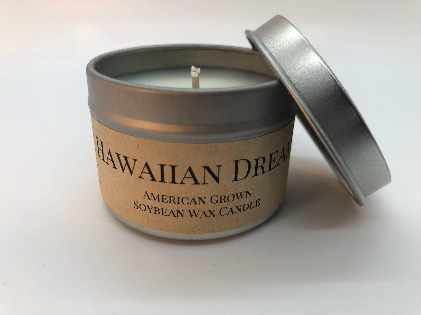 Hawaiian Dream Soy Wax Candle | 2 oz Travel Tin-1