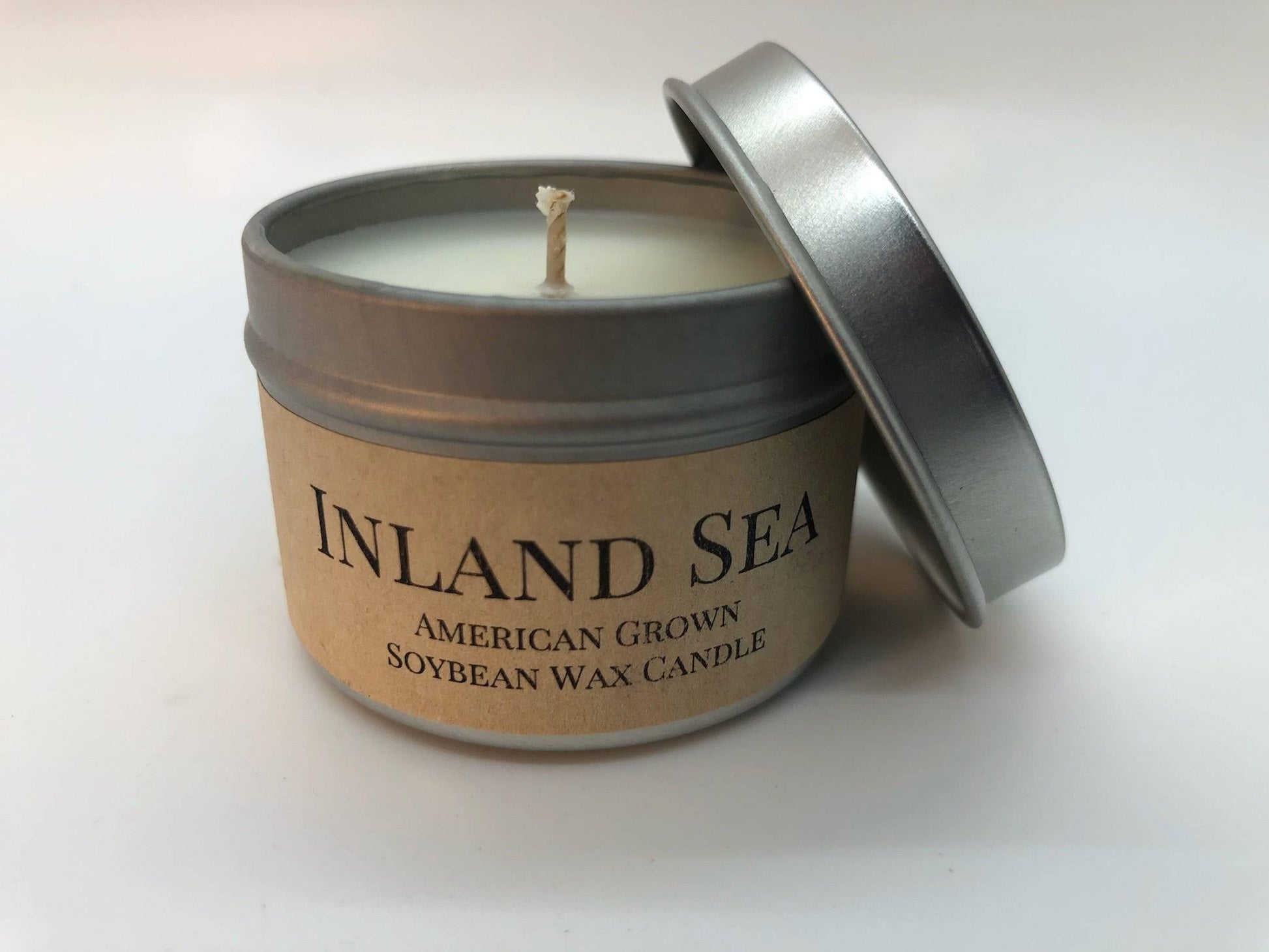 Inland Sea Soy Wax Candle | 2 oz Travel Tin-3