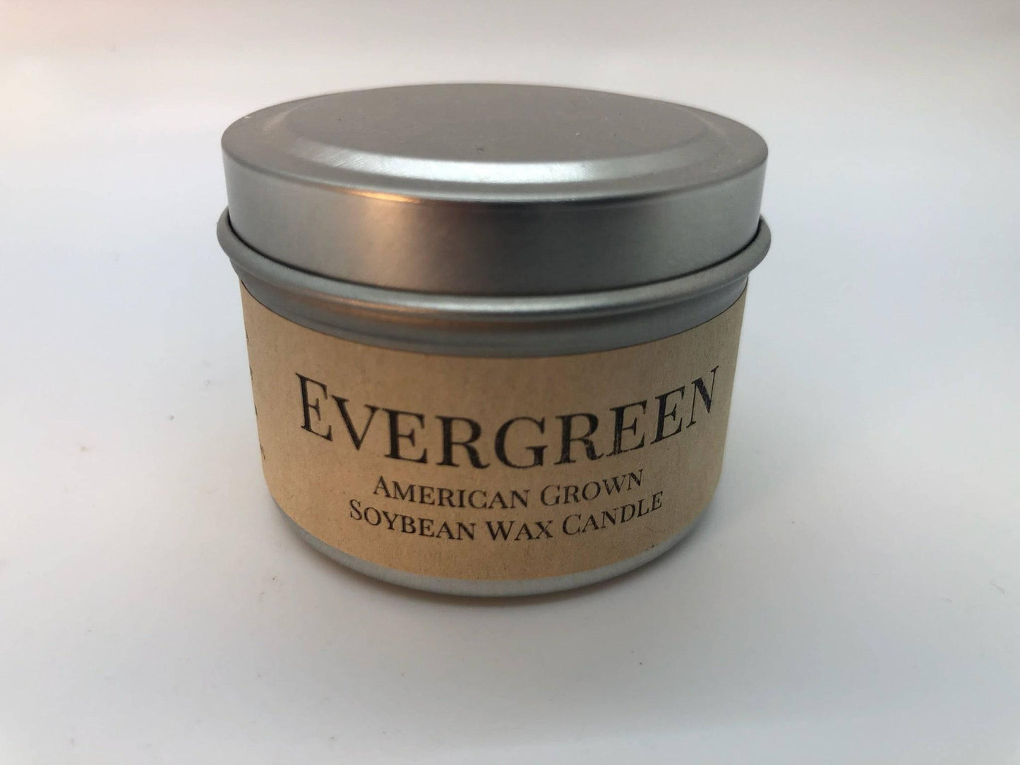 Evergreen Soy Wax Candle | 2 oz Travel Tin-2