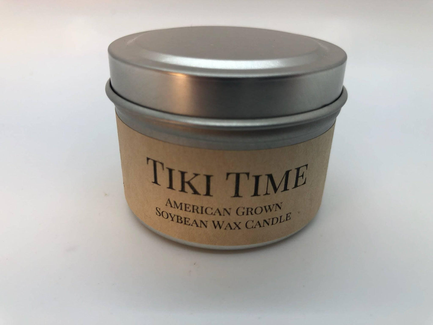 Tiki Time Soy Wax Candle | 2 oz Travel Tin-2