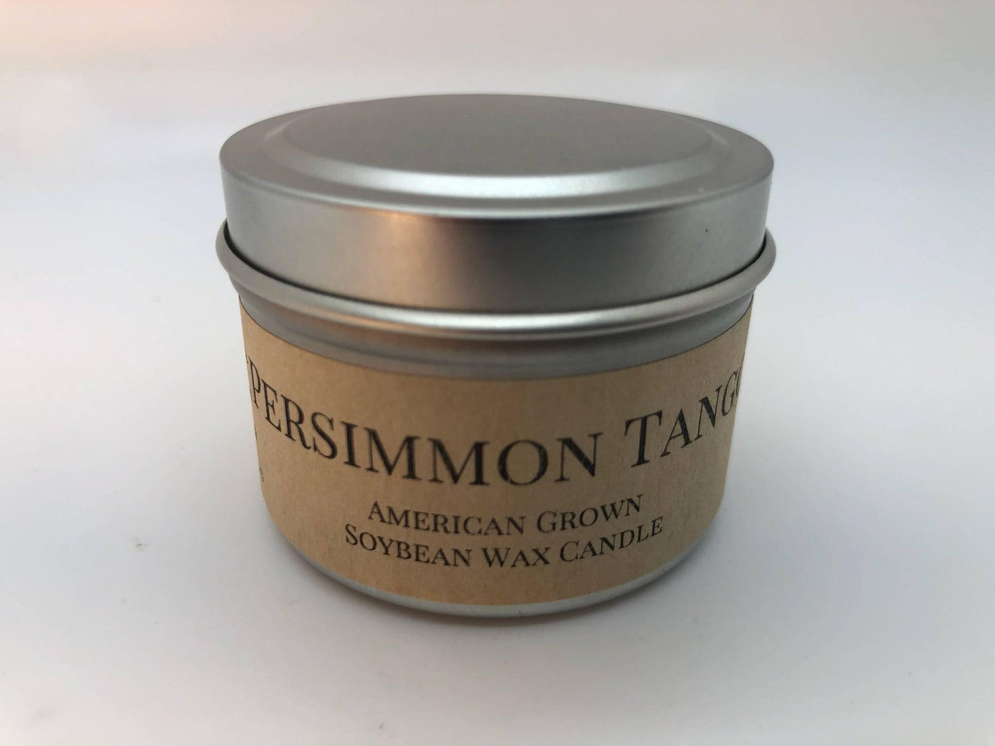 Persimmon Tango Soy Wax Candle | 2 oz Travel Tin-2