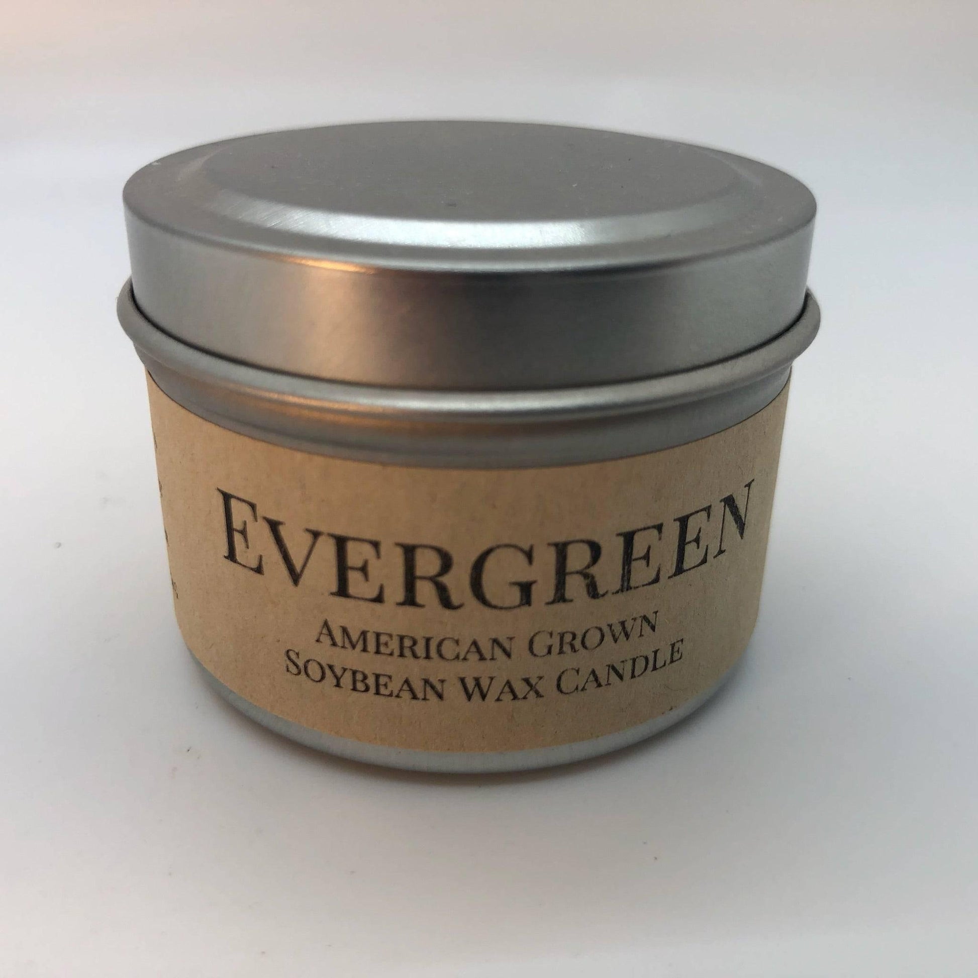 Evergreen Soy Wax Candle | 2 oz Travel Tin-0