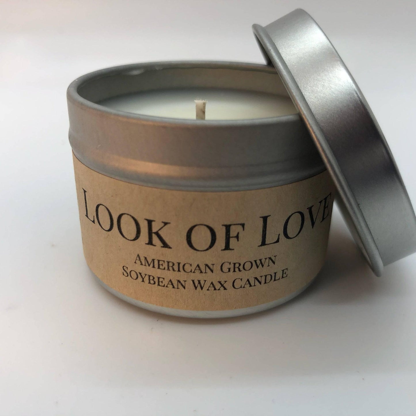 Look of Love Soy Wax Candle | 2 oz Travel Tin-1