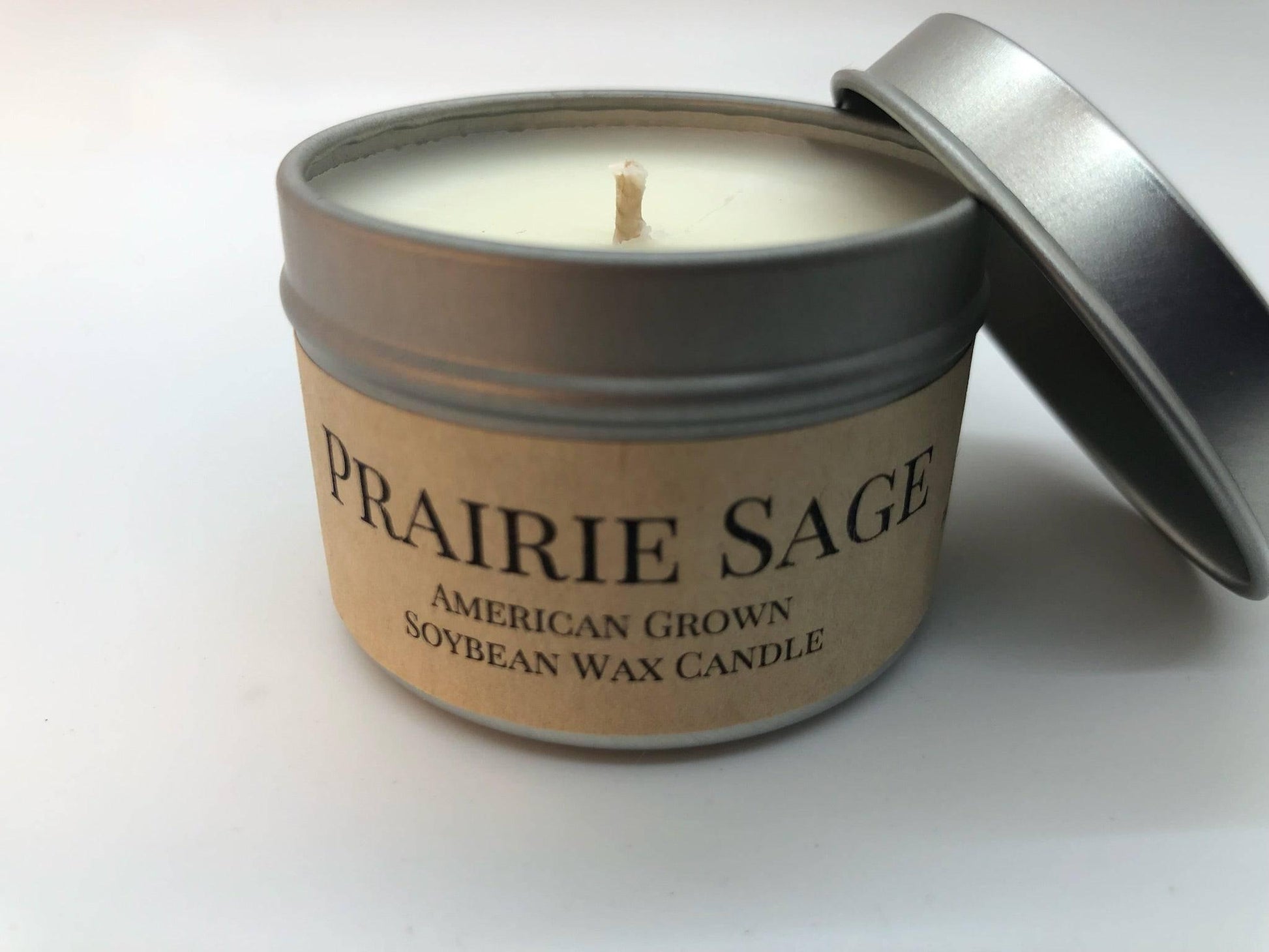 Prairie Sage Soy Wax Candle | 2 oz Travel Tin-3