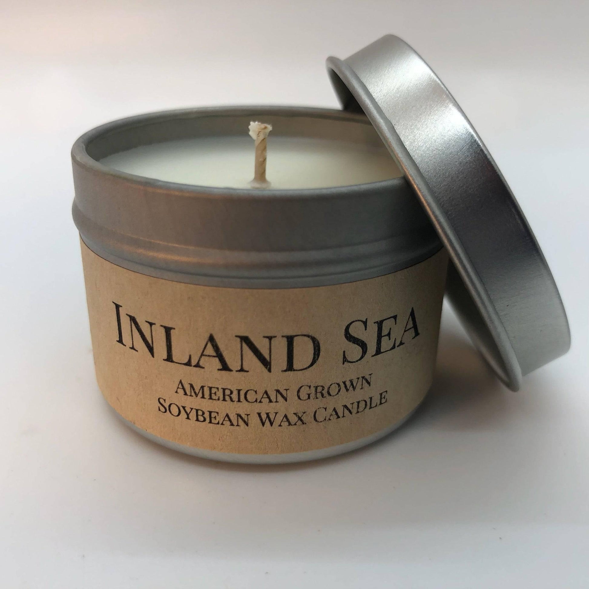 Inland Sea Soy Wax Candle | 2 oz Travel Tin-0