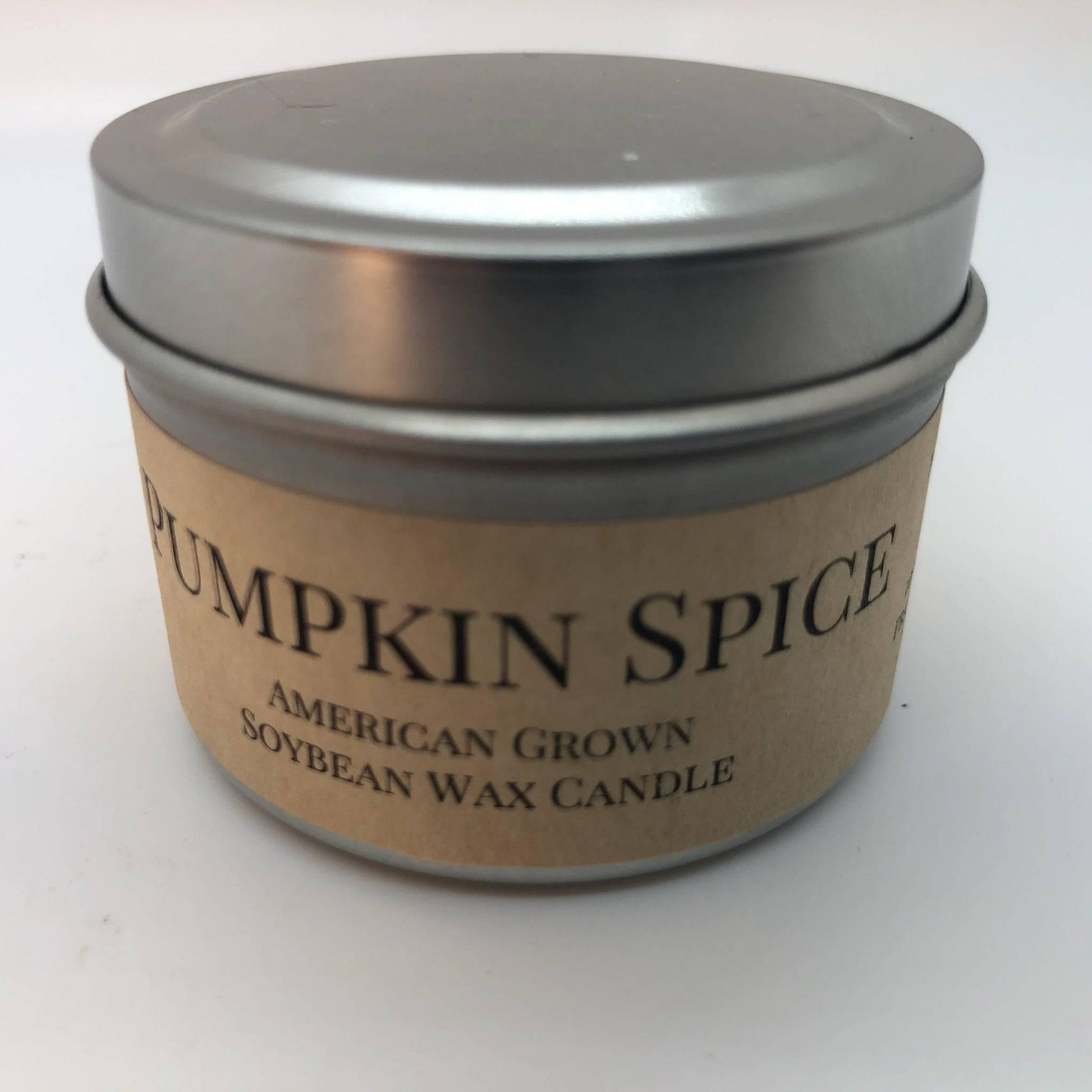 Pumpkin Spice Soy Wax Candle | 2 oz Travel Tin-1