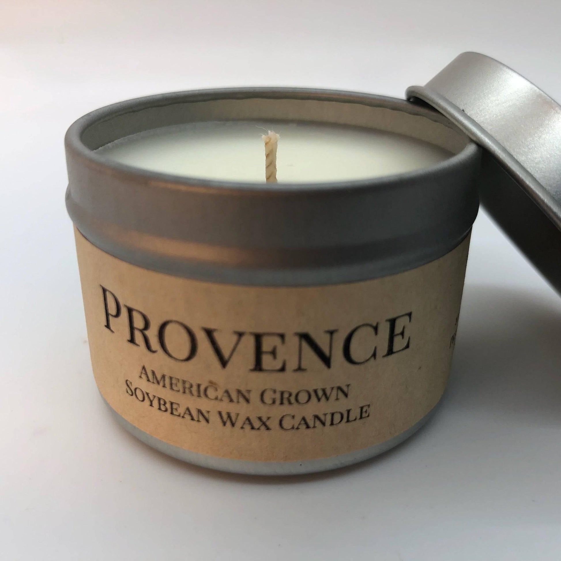 Provence (Lavender) Soy Wax Candle | 2 oz Travel Tin-1