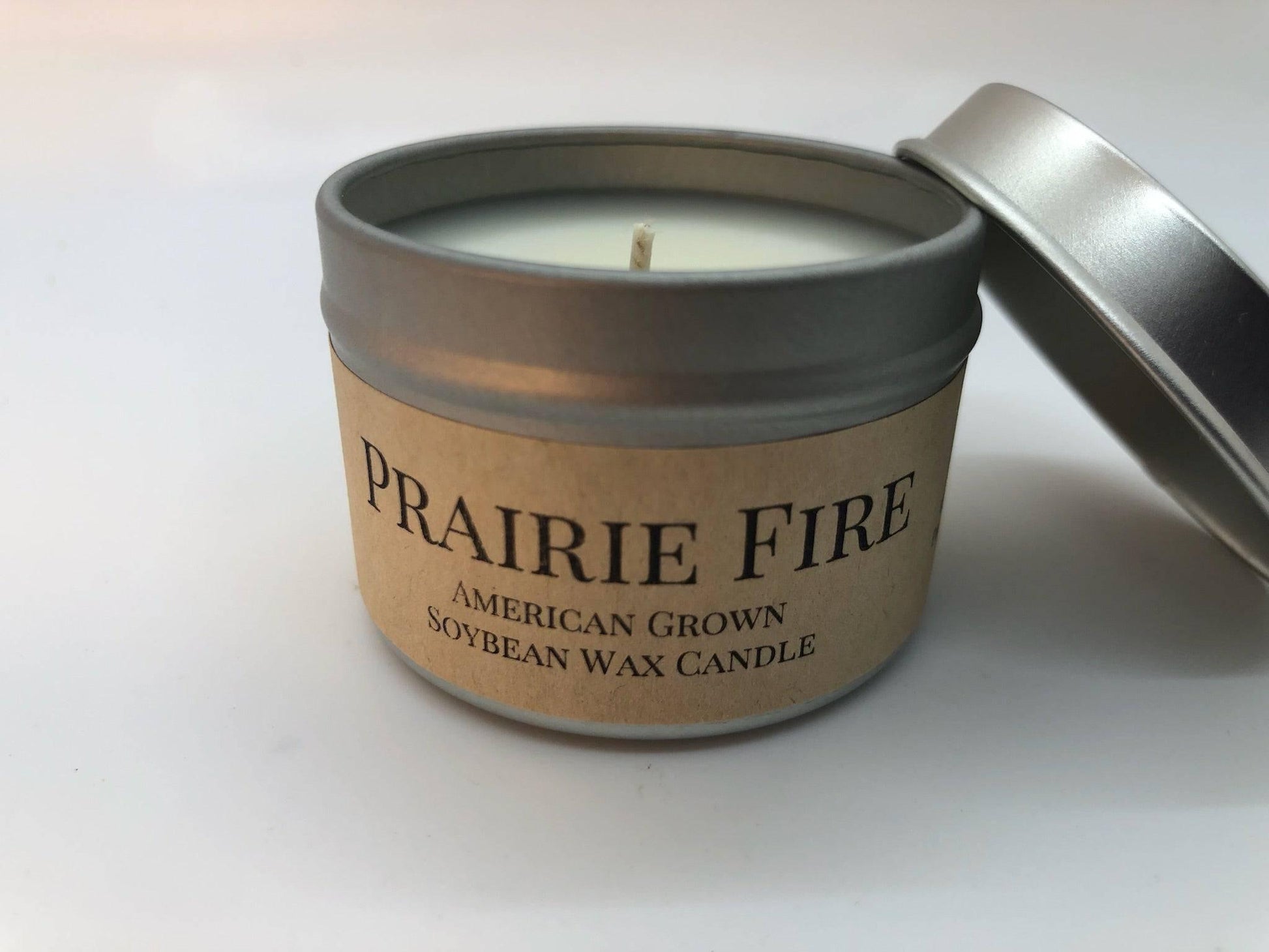 Prairie Fire Soy Wax Candle | 2 oz Travel Tin-3