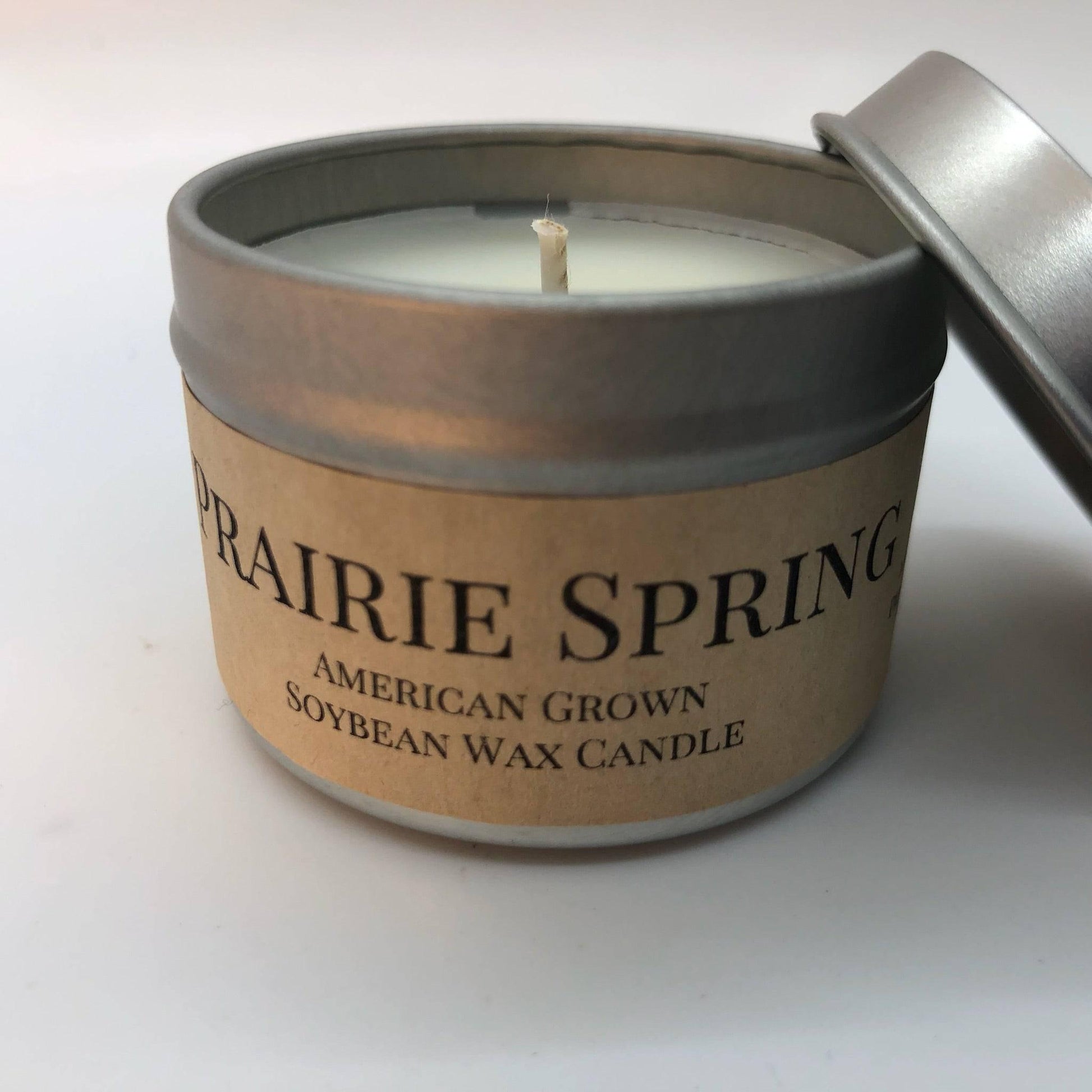 Prairie Spring Soy Wax Candle | 2 oz Travel Tin-0