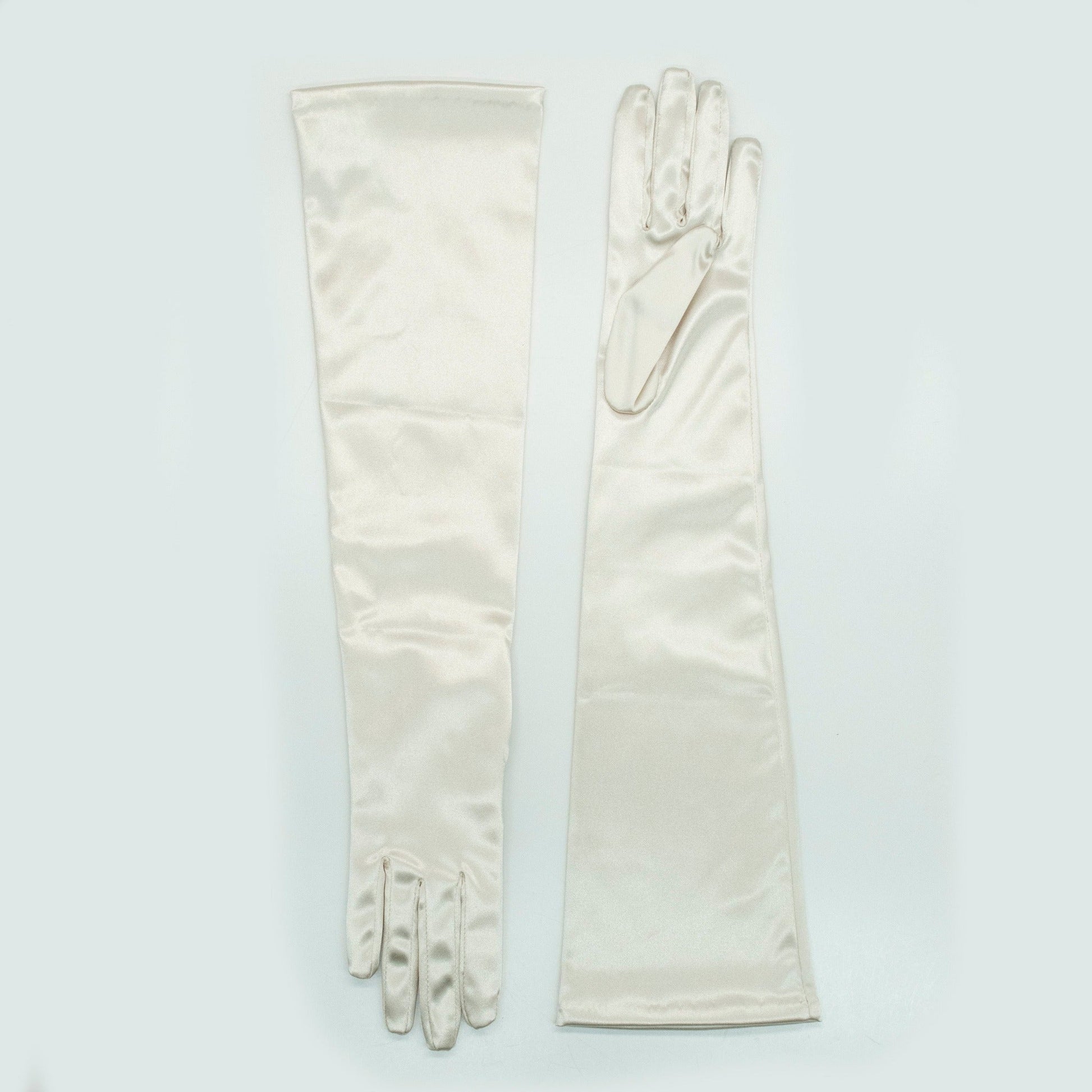 OPERA LENGTH SATIN GLOVES-8