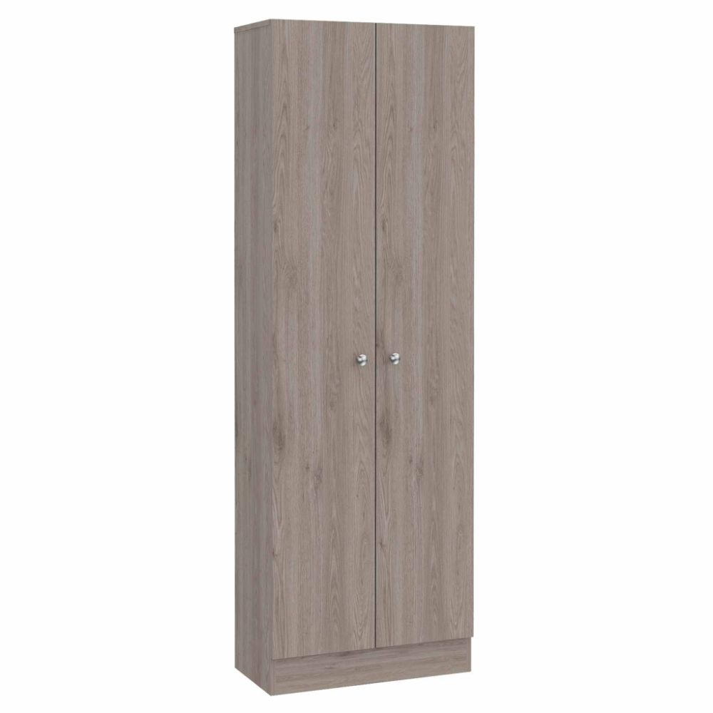 Storage Cabinet Pipestone, Double Door, Light Gray Finish-3