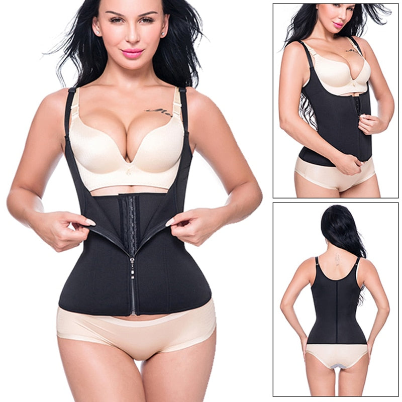 Slimming Belt Underwear Sweat Sauna Body Shaper Waist Trainer Corsets Modeling Strap Thermo Slimming Vest For Women-1