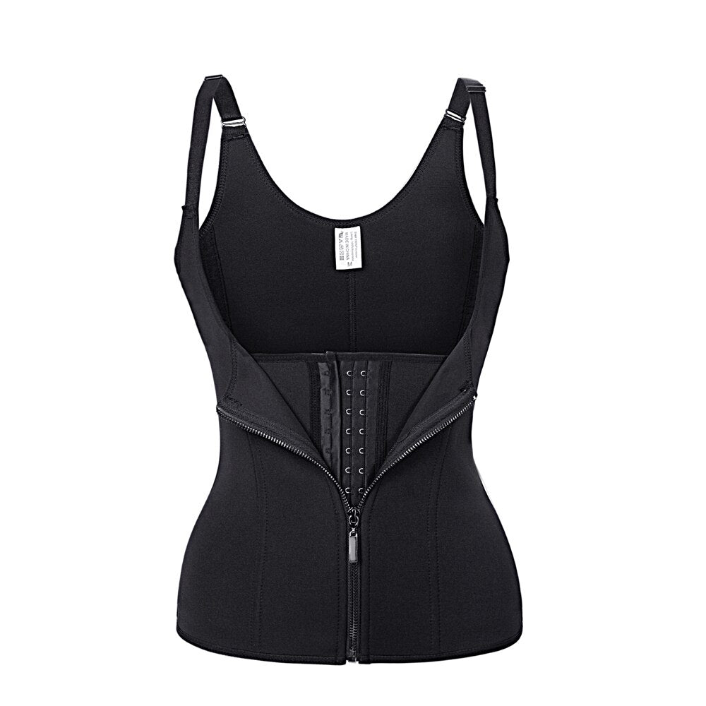 Slimming Belt Underwear Sweat Sauna Body Shaper Waist Trainer Corsets Modeling Strap Thermo Slimming Vest For Women-5