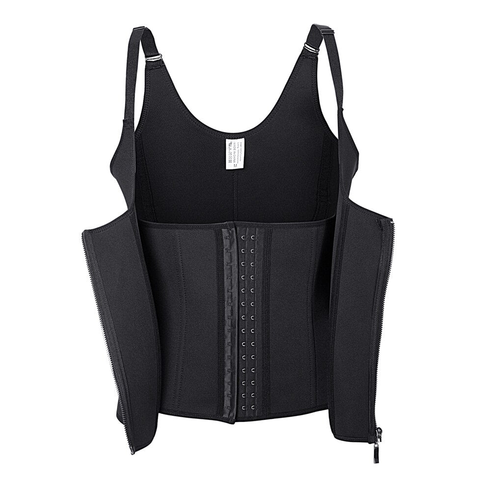 Slimming Belt Underwear Sweat Sauna Body Shaper Waist Trainer Corsets Modeling Strap Thermo Slimming Vest For Women-7