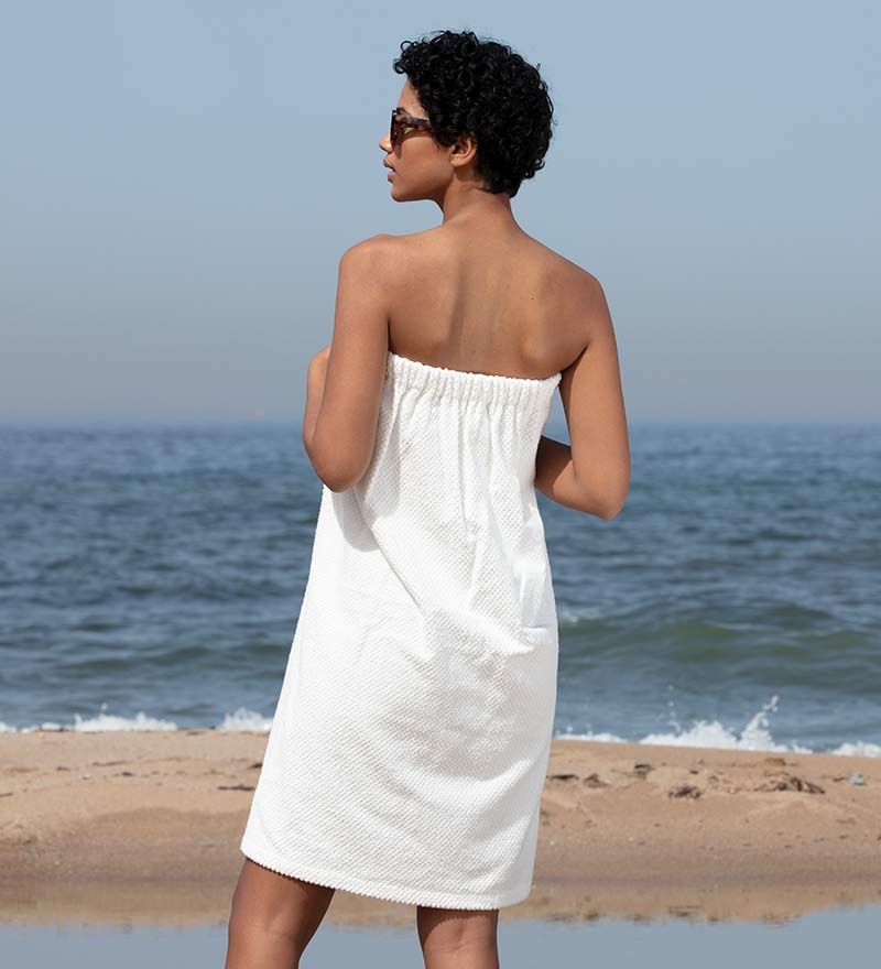 Women's Turkish Cotton Towel Wrap-17